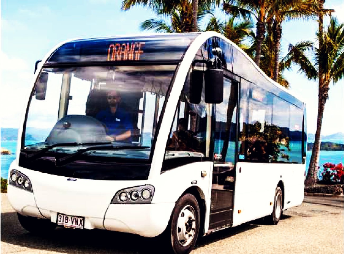 Shuttle bus for group transport